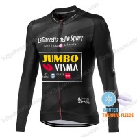 Winter Thermal Fleece Men Giro D'italia Jumbo Visma 2021 Wielershirts Lange Mouwen EJLQH Winter Thermal Fleece Men Giro D'italia Jumbo Visma 2021 Wielershirts Lange Mouwen EJLQH