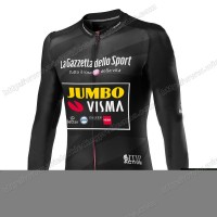 Giro D'italia Jumbo Visma 2021 Wielershirts Lange Mouwen SFHWT Giro D'italia Jumbo Visma 2021 Wielershirts Lange Mouwen SFHWT