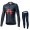 Team INEOS Grenadier 2020 Fietskleding Set Wielershirts Lange Mouw+Lange Wielrenbroek Bib JRHNK