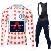 Team INEOS Grenadier Tour De France 2020 Men Fietskleding Set Wielershirts Lange Mouw+Lange Wielrenbroek Bib VBQUG Team INEOS Grenadier Tour De France 2020 Men Fietskleding Set Wielershirts Lange Mouw+Lange Wielrenbroek Bib VBQUG