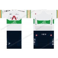 Team INEOS Grenadier 2020 UCI World Champion Wielerkleding Set Wielershirts Korte+ Wielrenbroek BYERM Team INEOS Grenadier 2020 UCI World Champion Wielerkleding Set Wielershirts Korte+ Wielrenbroek BYERM