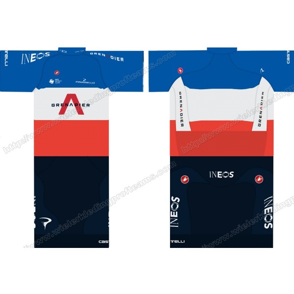 Team INEOS Grenadier 2020 UCI World Champion Wielerkleding Set Wielershirts Korte+ Wielrenbroek BRBJU