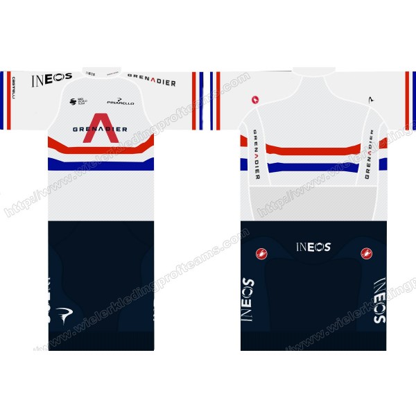 Team INEOS Grenadier 2020 UCI World Champion Wielerkleding Set Wielershirts Korte+ Wielrenbroek WPGHA