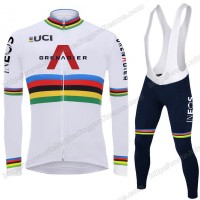 Team INEOS Grenadier UCI World Champion 2020 Men Fietskleding Set Wielershirts Lange Mouw+Lange Wielrenbroek Bib RQYIW Team INEOS Grenadier UCI World Champion 2020 Men Fietskleding Set Wielershirts Lange Mouw+Lange Wielrenbroek Bib RQYIW