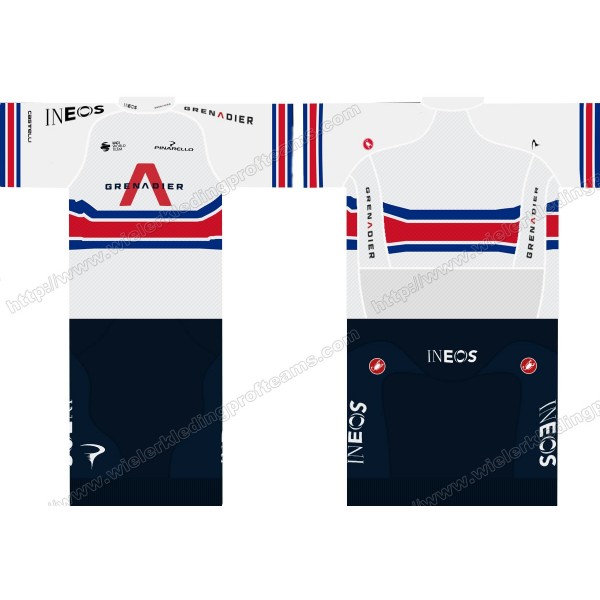 Team INEOS Grenadier 2020 UCI World Champion Wielerkleding Set Wielershirts Korte+ Wielrenbroek BLZOD