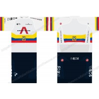 Team INEOS Grenadier 2020 UCI World Champion Wielerkleding Set Wielershirts Korte+ Wielrenbroek JVFZQ Team INEOS Grenadier 2020 UCI World Champion Wielerkleding Set Wielershirts Korte+ Wielrenbroek JVFZQ