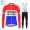 Winter Thermal Fleece Jumbo Visma 2020 Dutch Fietskleding Set Wielershirts Lange Mouw+Lange Wielrenbroek Bib WJYQA