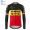 Winter Thermal Fleece Jumbo Visma 2020 Belgium Wielershirts Lange Mouw YQLMI