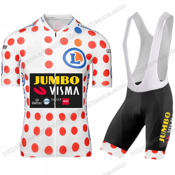 Jumbo Visma 2020 Tour De France Fietskleding Set Fietsshirt Met Korte Mouwen+Korte Koersbroek Bib OXXMX