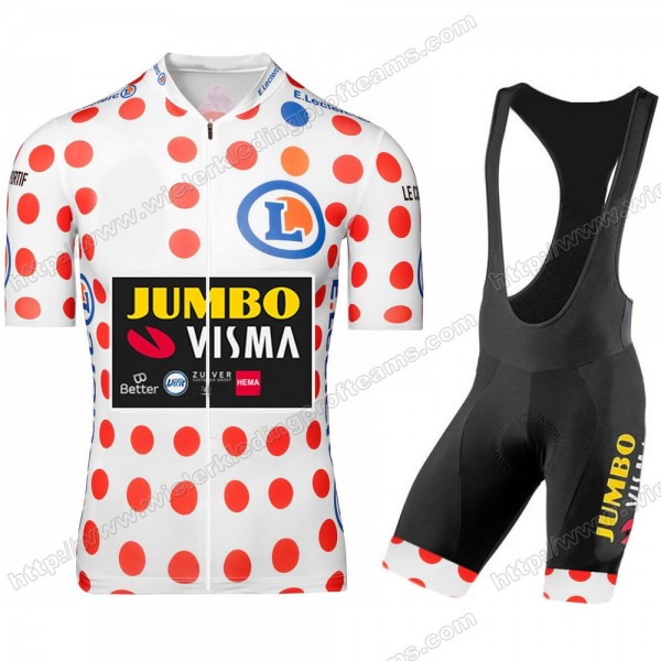 Jumbo Visma 2020 Tour De France Fietskleding Set Fietsshirt Met Korte Mouwen+Korte Koersbroek Bib SXODM