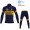 Winter Fleece Novo Nordisk Pro Team 2021 Fietskleding Set Wielershirts Lange Mouw+Lange Wielrenbroek Bib RGIMI
