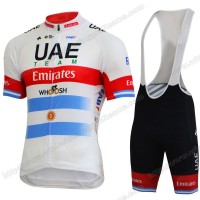 UAE EMIRATES Argentine Champion Fietskleding Set Fietsshirt Met Korte Mouwen+Korte Koersbroek Bib 2020 JDCDX UAE EMIRATES Argentine Champion Fietskleding Set Fietsshirt Met Korte Mouwen+Korte Koersbroek Bib 2020 JDCDX