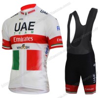 UAE EMIRATES Italy Champion Fietskleding Set Fietsshirt Met Korte Mouwen+Korte Koersbroek Bib 2020 AEAAN UAE EMIRATES Italy Champion Fietskleding Set Fietsshirt Met Korte Mouwen+Korte Koersbroek Bib 2020 AEAAN