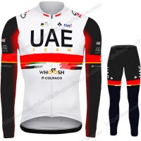 UAE Emirates Pro Team 2021 Fietskleding Set Wielershirts Lange Mouw+Lange Wielrenbroek Bib YBHGE UAE Emirates Pro Team 2021 Fietskleding Set Wielershirts Lange Mouw+Lange Wielrenbroek Bib YBHGE