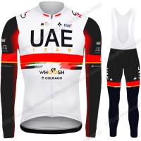 UAE Emirates Pro Team 2021 Fietskleding Set Wielershirts Lange Mouw+Lange Wielrenbroek Bib UBYUC UAE Emirates Pro Team 2021 Fietskleding Set Wielershirts Lange Mouw+Lange Wielrenbroek Bib UBYUC