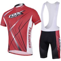 2014 Fox Bike Teams Fietskleding Set Fietsshirt Met Korte Mouwen+Korte Koersbroek Rood 2014 Fox Bike Teams Fietskleding Set Fietsshirt Met Korte Mouwen+Korte Koersbroek Rood