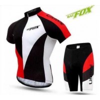 2016 BAT FOX Fietskleding Wielershirt Korte+Korte Fietsbroeken Rood Wit Zwart 2016 BAT FOX Fietskleding Wielershirt Korte+Korte Fietsbroeken Rood Wit Zwart