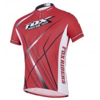 2014 Fox Bike Teams Wielershirt Met Korte Mouwen Rood 2014 Fox Bike Teams Wielershirt Met Korte Mouwen Rood