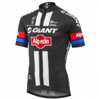 2016 Giant Wielershirt Met Korte Mouwen Rood Zwart Wit