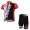 Giant Sram Pro Team Wielerkleding Set Wielershirts Korte+Korte Fietsbroeken Rood Wit Zwart