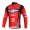 Giant Sram Pro Team Wielershirts Lange Mouwen Rood Zwart