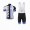 2014 Giant Fietskleding Set Set Wielershirts Korte Mouw+Fietsbroek Wit Zwart Blauw