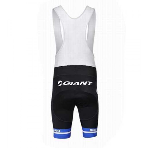 2014 Giant Wielershirts Korte Koersbroek Zwart Blauw