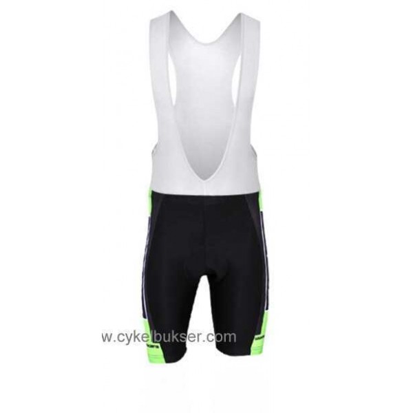 Teams Giordana Short Wielershirts Korte Koersbroek Zwart Groen