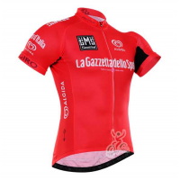 2016 Tour De Italia Wielershirt Met Korte Mouwen Rood 2016 Tour De Italia Wielershirt Met Korte Mouwen Rood