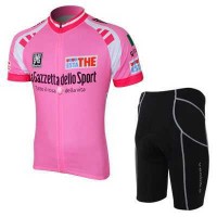 2012 Giro D'Italia Wielerkleding Set Wielershirts Korte+Korte Fietsbroeken Roze Zwart 2012 Giro D'Italia Wielerkleding Set Wielershirts Korte+Korte Fietsbroeken Roze Zwart