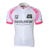 2012 Giro D'Italia Wielershirt Met Korte Mouwen Wit 2012 Giro D'Italia Wielershirt Met Korte Mouwen Wit