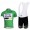 HTC-Highroad Pro Team Wielerkleding Set Wielershirts Korte+Korte Fietsbroeken Bib Groen