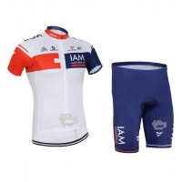 2016 IAM Fietskleding Wielershirt Korte Mouwen+Fietsbroek Korte 2016 IAM Fietskleding Wielershirt Korte Mouwen+Fietsbroek Korte