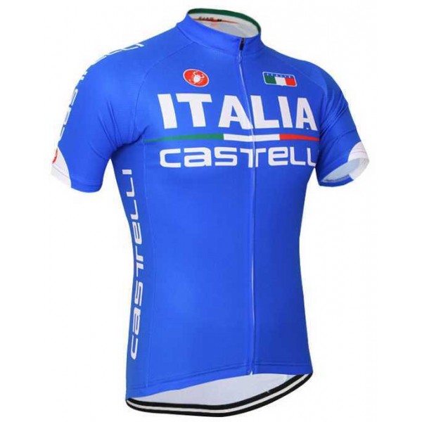 2015 ITALIA Castelli Wielershirt Met Korte Mouwen