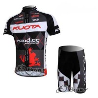 Kuota SRAM Road Pro Team Fietskleding Wielershirts Korte+Korte Fietsbroeken Zwart Wit Kuota SRAM Road Pro Team Fietskleding Wielershirts Korte+Korte Fietsbroeken Zwart Wit