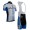 2013 KUOTA Fietskleding Set Fietsshirt Met Korte Mouwen+Korte Koersbroek Wit Blauw