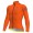 Ale Clima 2.0 Warm Air-Oranje Wielershirt Lange Mouw