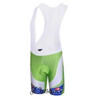 Liquigas Cannondale Pro Team Korte Fietsbroeken Bib Groen Wit Liquigas Cannondale Pro Team Korte Fietsbroeken Bib Groen Wit