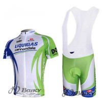 Liquigas Cannondale Pro Team Fietskleding Set Fietsshirt Met Korte Mouwen+Korte Koersbroek Groen Wit Liquigas Cannondale Pro Team Fietskleding Set Fietsshirt Met Korte Mouwen+Korte Koersbroek Groen Wit