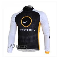 Livestrong Wielershirts Lange Mouwen Zwart Wit Livestrong Wielershirts Lange Mouwen Zwart Wit