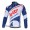 Lotto Belison Pro Team Wielershirts Lange Mouwen Wit Blauw