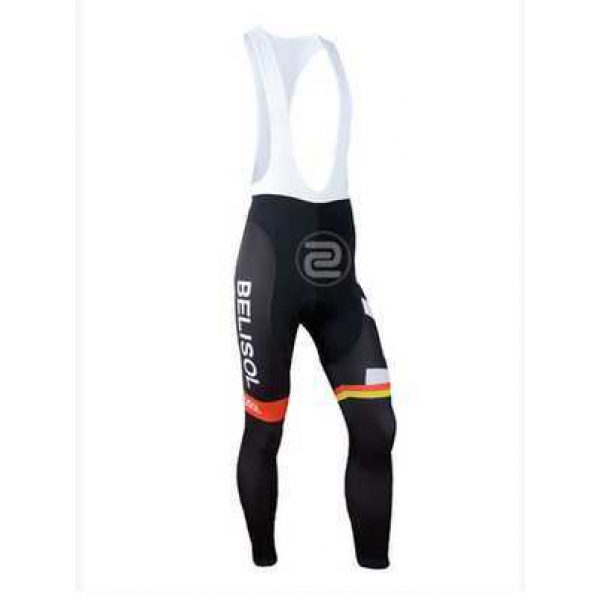 2014 Lotto Belisol Lange Fietsbroeken Bib