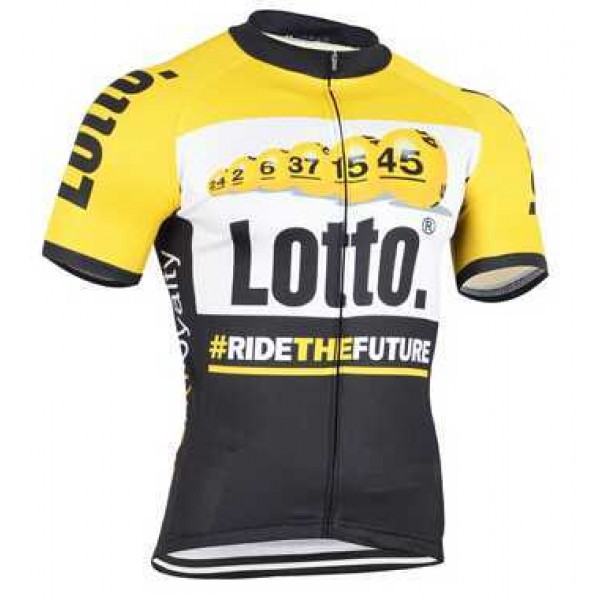 2015 Lotto Wielershirt Met Korte Mouwen