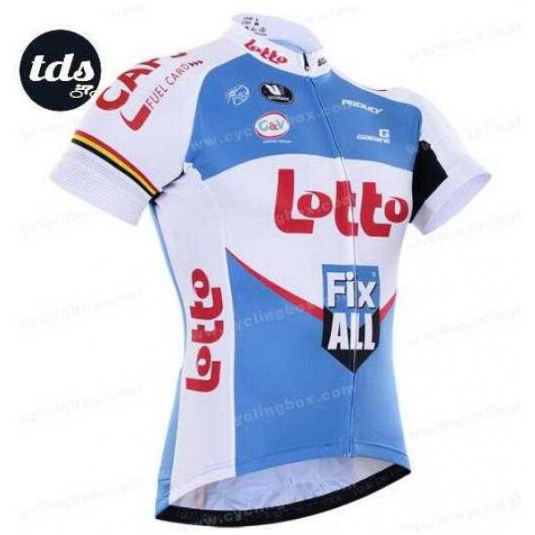 2016 Lotto Wielershirt Met Korte Mouwen