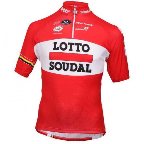 2016 LOTTO SOUDAL Wielershirt Met Korte Mouwen-2