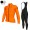 2018 Ale N4 Winter Wielerkleding Set Wielershirt Lange Mouwen+Lange Fietsbroeken Bib