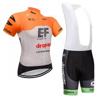 2018 Cannondale Education First-Drapac Fietskleding Set Fietsshirt Korte Mouwen+Koersbroek Kort Bib 2018 Cannondale Education First-Drapac Fietskleding Set Fietsshirt Korte Mouwen+Koersbroek Kort Bib
