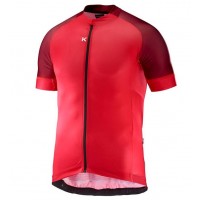 2018 Katusha Icon Rood Wielershirt Korte Mouw