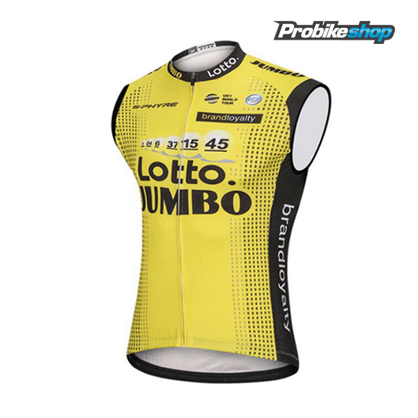 2018 Lotto Jumbo Wielershirt Mouwloze