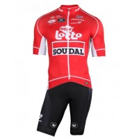 LOTTO SOUDAL Tour De France 2018 Fietskleding Set Wielershirt Korte Mouw+Korte Fietsbroeken Bib LOTTO SOUDAL Tour De France 2018 Fietskleding Set Wielershirt Korte Mouw+Korte Fietsbroeken Bib